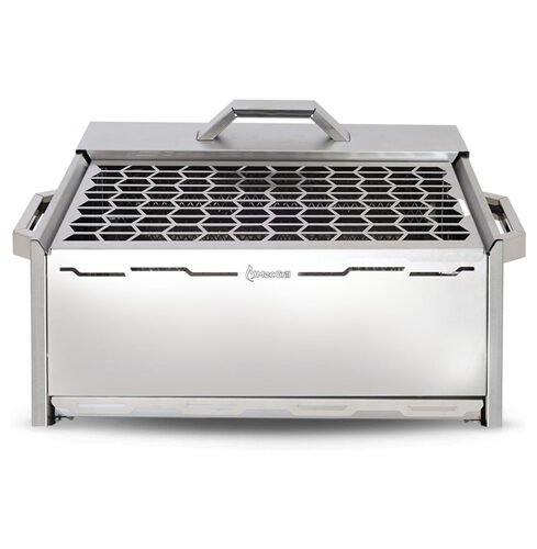 Churrasqueira Ecológia a carvão para apartamento, sem fumaça, marca Mec Grill modelo Ecolong