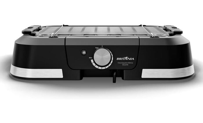 Churrasqueira Elétrica Britânia BCQ10A 1500W Menos Fumaça